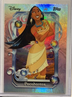 2025 Topps Disney Wonder - Pocahontas #157 Cartoon Princess Foil SP