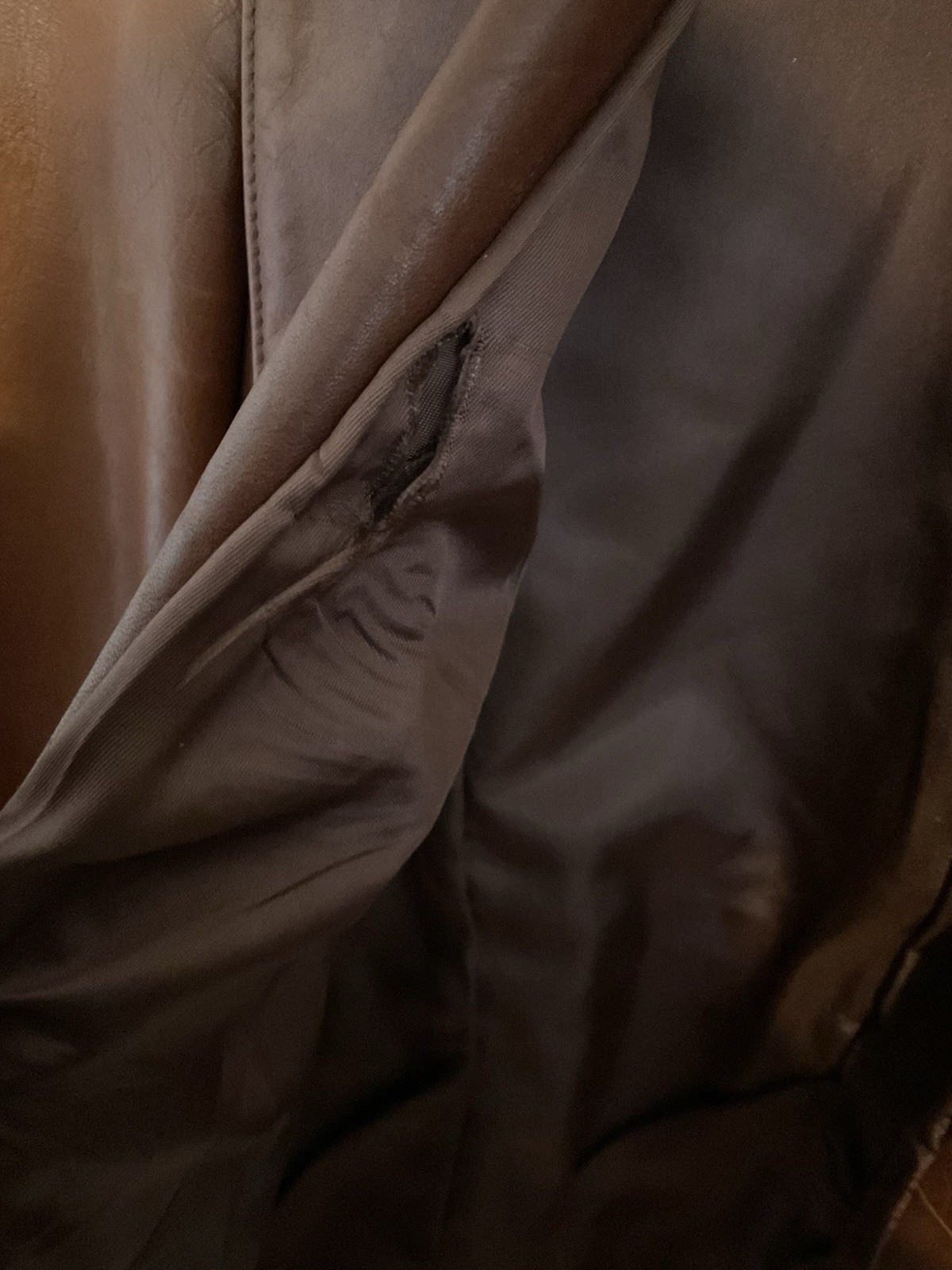 Georgetown Leather Design Brown Jacket Women's 9/… - image 3