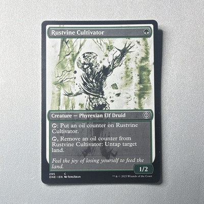 Wizards of the Coast MTG Rustvine Cultivator Common ONE 295 EN Regular 1/2