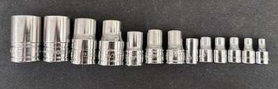 Snap On 1/4'' 3/8'' 1/2'' Drive E4-E24 Internal E TORX Socket Set 213AFLEY Like New