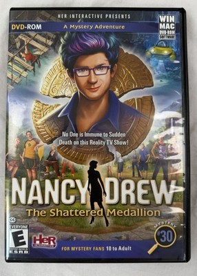 Nancy Drew: The Shattered Medallion DVD-ROM Win Mac Game #30 Her Interactive