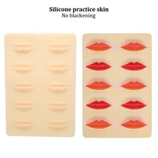 Silicone Makeup Lip Tattoo Practice Skin Microblading Practice Skin for Artists