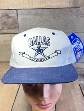 NWT Vintage Dallas Cowboys Snapback Hat Cap Drew Pearson Companies 90's NFL