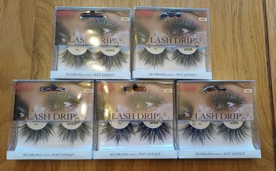 ICY Kiss Drip Lashes X5 False Eye Lashes Brandneu im Karton