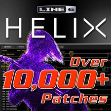 Line 6 HELIX - Patches / Presets for Line 6 HELIX, LT, Native - HUGE TIME SAVER!