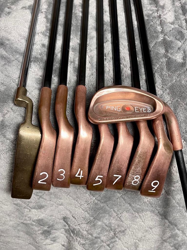 RH PING Eye 2 Number Matching Beryllium Copper Iron Set BeCu & PING