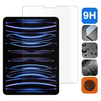 Panzerfolie aus Echtglas für iPad Pro 4. Generation 11'' 2022 (A2435 A2761 A2762)