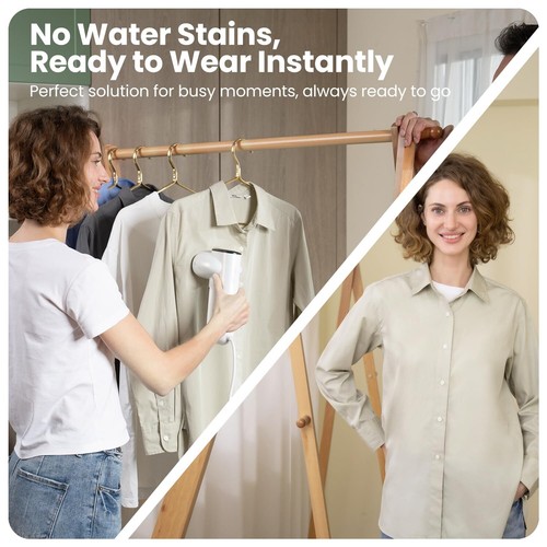 Neakasa Magic 1 Vacuum Steamer, Handheld Travel Garment Steamer for Clothes, ... - Picture 6 of 9