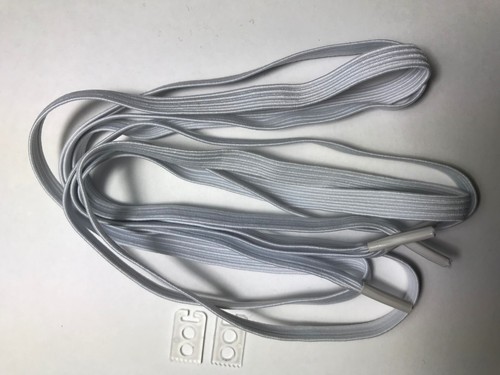 3 Paar No Tie Tieless flache elastische Schnürsenkel Schnüre für Turnschuhe Kinder Erwachsene - Bild 10 von 28