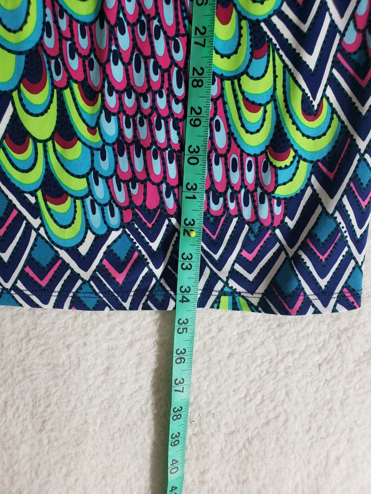 PALM ANGELS Abito donna Istituito 1962 10 Petite verde astratto poli B senza maniche cambio K