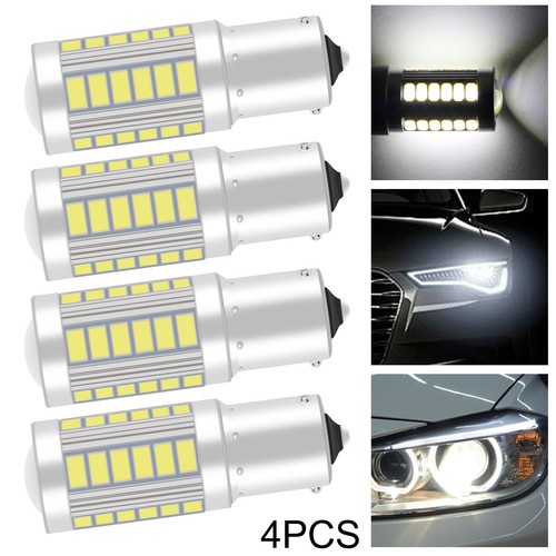 4X 581 1156 Bau15s Py21w LED Indicator Light Bulbs 6500K Signal Fog Brake Bulb - Picture 12 of 14