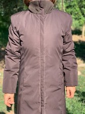 Moncler Goose Down Puffer Long Jacket Quilted Piumino Slim Size 2 M
