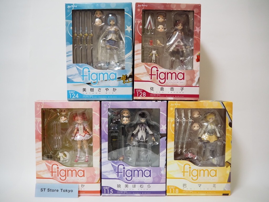 figma 魔法少女まどか☆マギカ 5体セット Figma Puella Magi Madoka Magica 5 Pieces Set Madoka Homura Mami