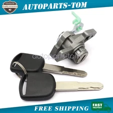 Left Driver Side Door Lock Cylinder W/2 Keys For Honda Odyssey 2005-2010