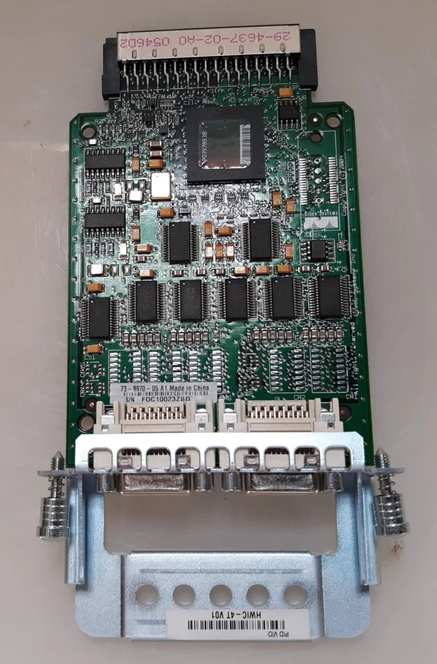 Cisco HWIC-4T 4-Port High Speed Serial WAN Interface Card - Image 2 of 4