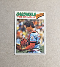 1977 Topps #470 Ted Simmons Vintage Baseball Cards! EXMT