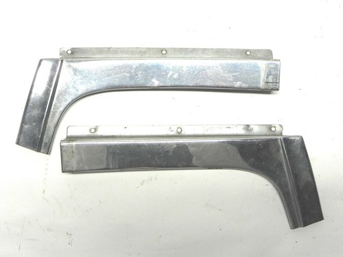 1955 DESOTO HARDTOP CONVERTIBLE WINDSHIELD TRIM POSTS LEFT & RIGHT SIDES USED - Picture 2 of 6