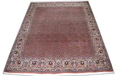 NEU! Bijar 300x251 Bidjar Herati Mahi Rug Carpet handgeknüpft Orientteppich