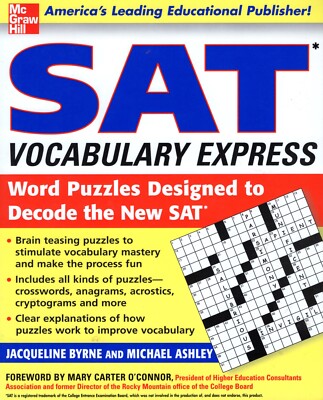 SAT Vocabulary Express : Word Puzzles Designed to Decode the New SAT (BRAND NEW)