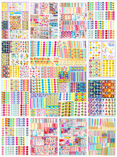 1009 STICKERS All Themes Seasons Kids Teens Girls Boys Teachers Books Journals