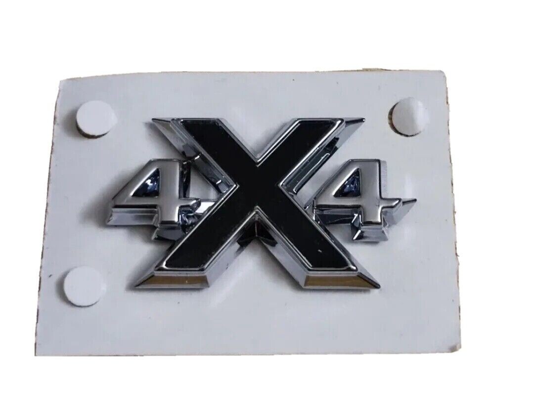 OEM Genuine 4x4 Black Chrome Badge GM 39215818 Buick OPEL Vauxhall 