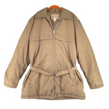 Vintage Royal Down Products Mens Size M Jacket Prime Down Belted USA Made *FLAW