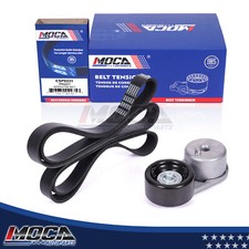 Serpentine Belt & Tensioner for Nissan Fronti...