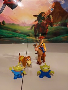 imaginext woody and bullseye