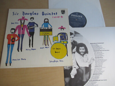 Sir Douglas Quintet-1+1+1=4-FOC Lp mit Insert von 1970
