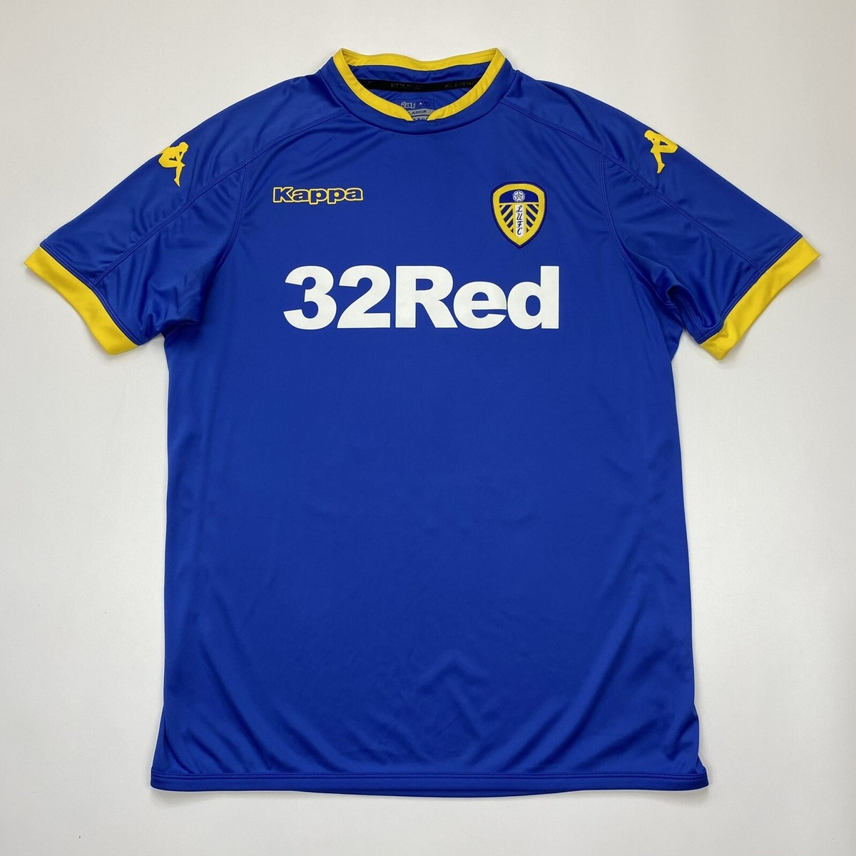 Leeds United 2016 2017 Away Football Shirt Soccer Jersey Kappa XL