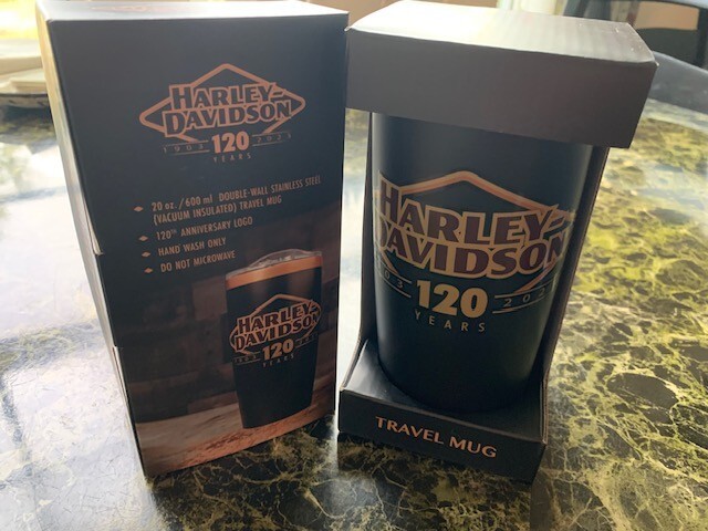 Harley-Davidson® 120th Anniversary Logo 20 Vacuum Insulated Limited  edition