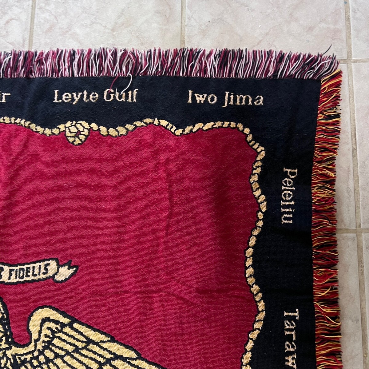Pure Country Weavers Coperta Arazzo US Marine Corps - Cotone Made In USA - 61x36 Pollici - 2