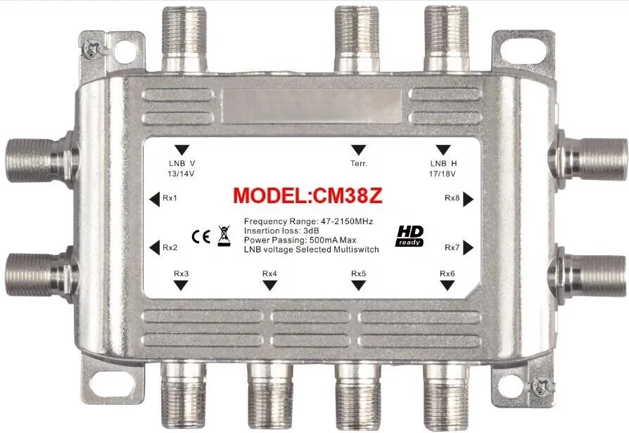 Interruptor de diseño MS34 4 en 2 salidas multiinterruptor satélite precio cascada independiente Foto 2 de 3