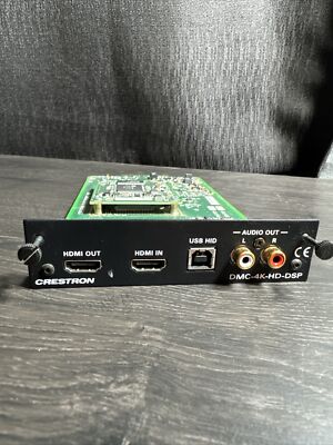 Crestron DMC-4K-HD-DSP 4K HDMI Input Card w/Downmixing for DM Switchers