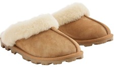 NEW WOMENS MEMBERS MARK SUEDE SLIPPER CHESTNUT US 7, 8, 9, 10
