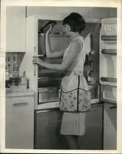 1936 Press Photo Refrigerator Made of Durable, Easily Maintained Materials