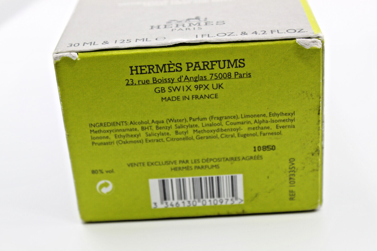 Hermes H24 2-Piece Gift Set Men 1 oz & 4.2 Oz Eau De Toilette