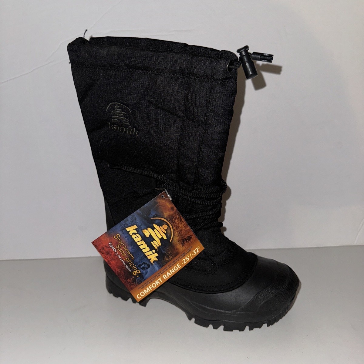 Kamik Black Winter Snow Boots Waterproof Insulated Outdoor Cold Weather Footwear Stay warm, dry, and confident all winter long with these  main image 3