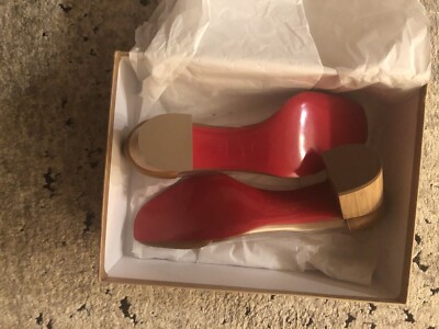 ebay red sole shoes