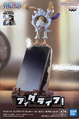 One Piece Fig Life! Gear 5 Monkey D. Luffy vol.2 Smartphone Stand