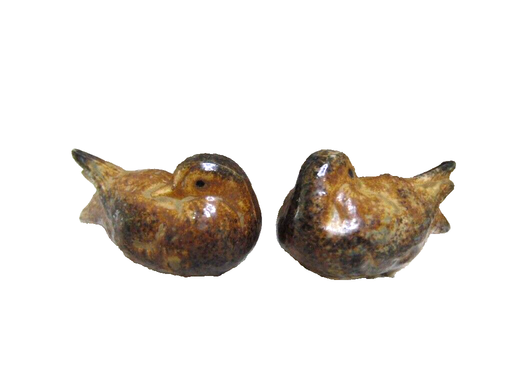 Ceramic ducks Japan vintage(2149T5) with original stickers