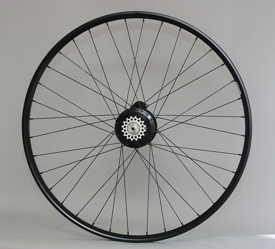 28" Disk LRS Rohloff Speedhub schwarz +Son 28 neu schwarz Felge Rigida Andra 40 - Bild 2 von 4