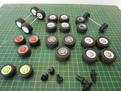 Playmobil WHEELS, AXLES and TYRES For 