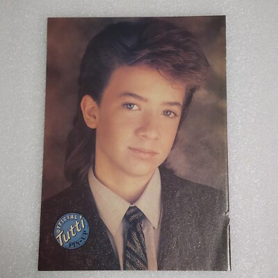 David Faustino & The Boys Motown poster pinup clipping vintage 8x10 1990s