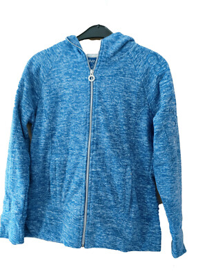 CALVIN KLEIN Damen Sweatjacke Sportjacke Jacke blau Größe S NEU