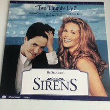 Sirens Letterbox Laserdisc Hugh Grant Tara Fitzgerald Elle MacPherson