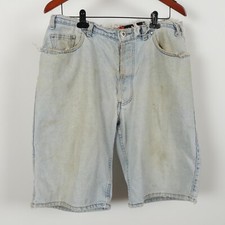 Vintage 90s Levi’s Silvertab Shorts Mens 36 Loose Denim Jean Baggy Made in USA