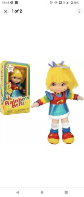 Rainbow Brite Hallmark - Poupée 23cm - Blondine 20e Anniversaire - Neuf Sous Boîte