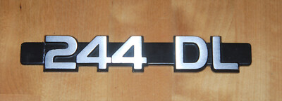 Volvo 240 244 DL Emblem Heckklappe 70er Jahre badge tailgate/back 70ies TOP!!!