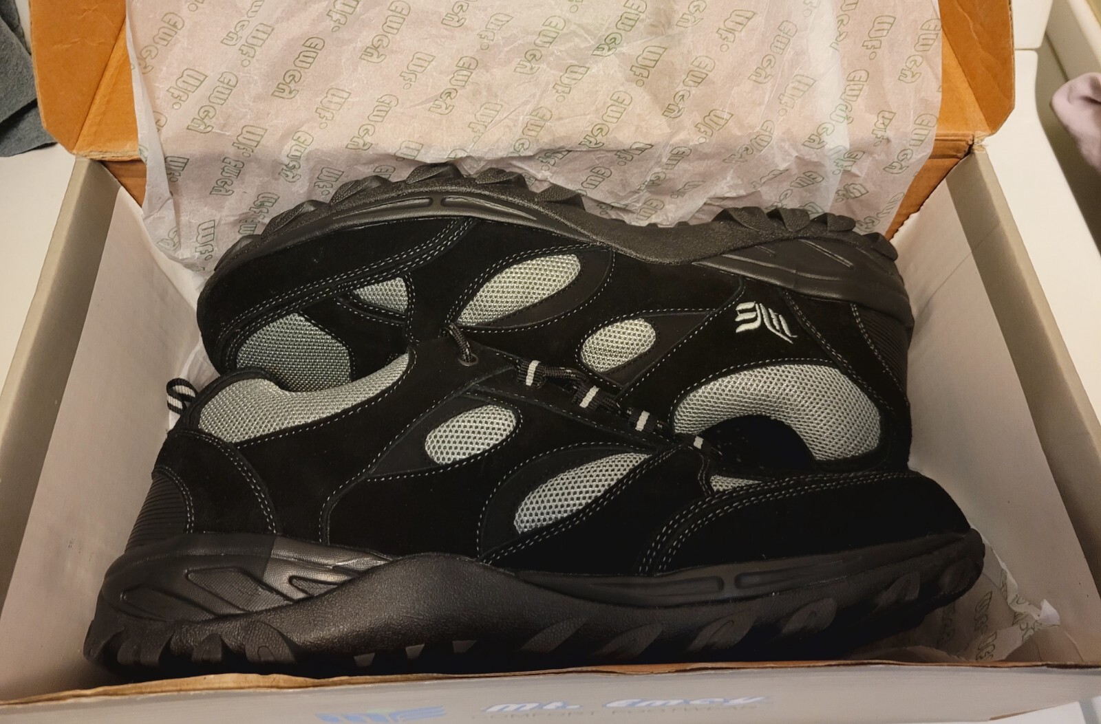 Mt.Emey Men's ExtremLight Athletic Walking Shoes Diabetic Orthotic